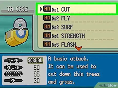 Image titled Get the "Cut" HM in Pokémon FireRed and LeafGreen Step 24